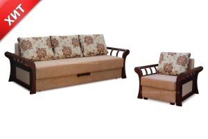 Набор мягкой мебели Катюша Т - мягкая мебель для дома и гостиниц, прямые диваны и кресла