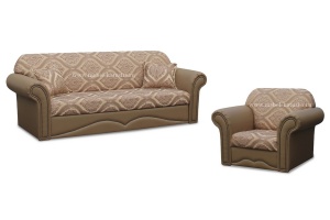 Набор мягкой мебели Катюша 4 - мягкая мебель для дома и гостиниц, прямые диваны и кресла